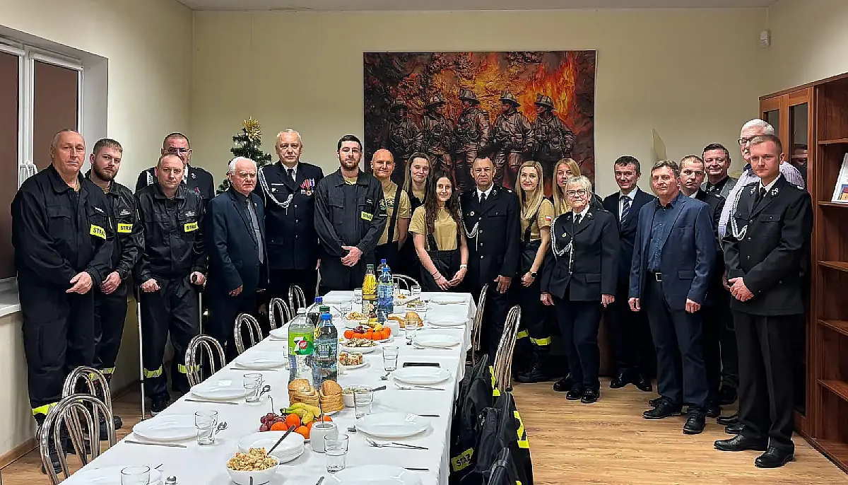 Przedświąteczne spotkania wójta z druhami Ochotniczych Straży Pożarnych