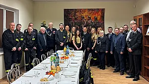 Przedświąteczne spotkania wójta z druhami Ochotniczych Straży Pożarnych