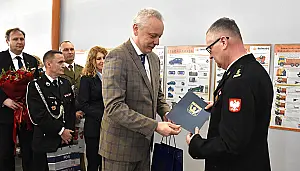 Pożegnanie Komendanta PSP w Inowrocławiu