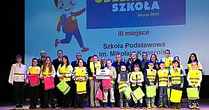 SP Sławęcinek na wojewódzkim podium konkursu „Odblaskowa Szkoła 2025”