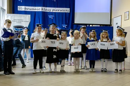 Pasowanie na ucznia w SP w Orłowie