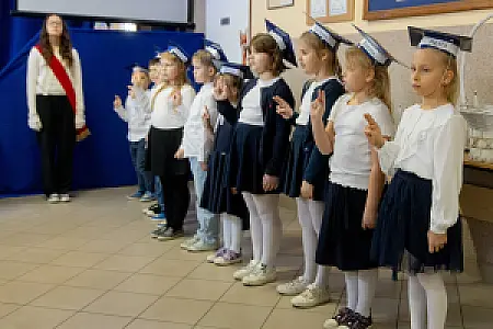 Pasowanie na ucznia w SP w Orłowie