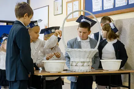 Pasowanie na ucznia w SP w Orłowie