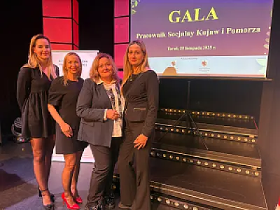 Wyjątkowe wyróżnienie dla naszego zespołu z CUS Gminy Inowrocław