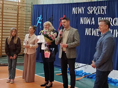 2026-05-18 Ergometry wioślarskie od Anny Tataruch dla uczniów SP w Górze