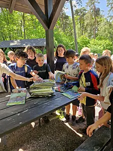 2026-05-27 Uczniowie SP Jaksice w Balczewie - Nadleśnictwo Gniewkowo