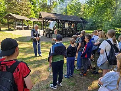 2026-05-27 Uczniowie SP Jaksice w Balczewie - Nadleśnictwo Gniewkowo