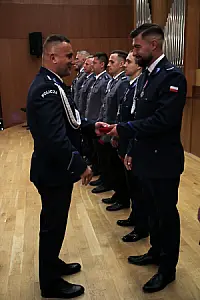 2026-07-03 Święto Policji w Inowrocławiu. Podziękowania za służbę, awanse i wyrazy uznania
