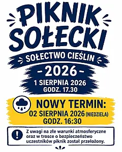 2026-08-01 Piknikowa sobota - Sikorowo i Cieślin