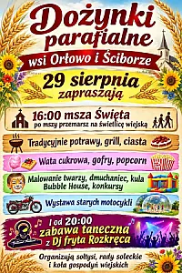 2026-08-26 Dożynki i wydarzenia w sołectwach w sobotę 29 sierpnia