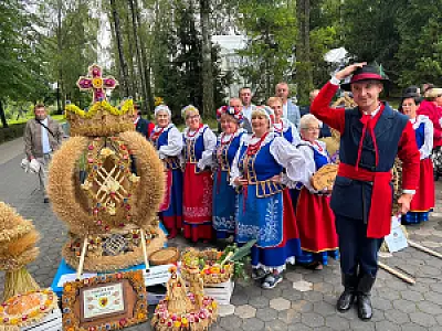 2026-08-30 Dożynki Wojewódzkie w Rypinie - srebrno dla sołectwa Kłopot