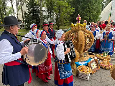 2026-08-30 Dożynki Wojewódzkie w Rypinie - srebrno dla sołectwa Kłopot
