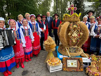 2026-08-30 Dożynki Wojewódzkie w Rypinie - srebrno dla sołectwa Kłopot