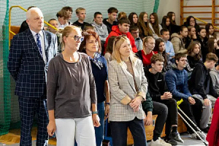 2026-10-26 Olimpijczyk Zygfryd Kuchta w Sławęcinku i konkurs wiedzy o polskiej piłce ręcznej