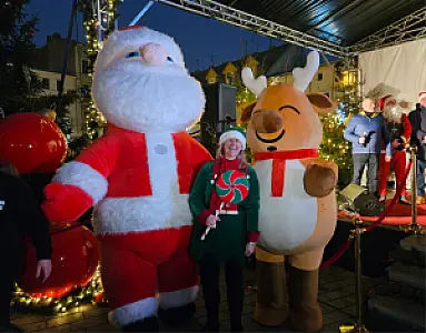 Mikołajkowa magia na inowrocławskim Rynku