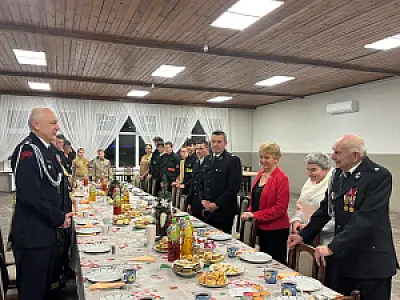 Przedświąteczne spotkania wójta z druhami Ochotniczych Straży Pożarnych