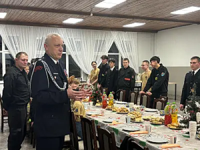 Przedświąteczne spotkania wójta z druhami Ochotniczych Straży Pożarnych