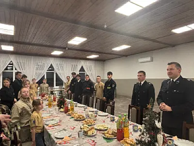 Przedświąteczne spotkania wójta z druhami Ochotniczych Straży Pożarnych